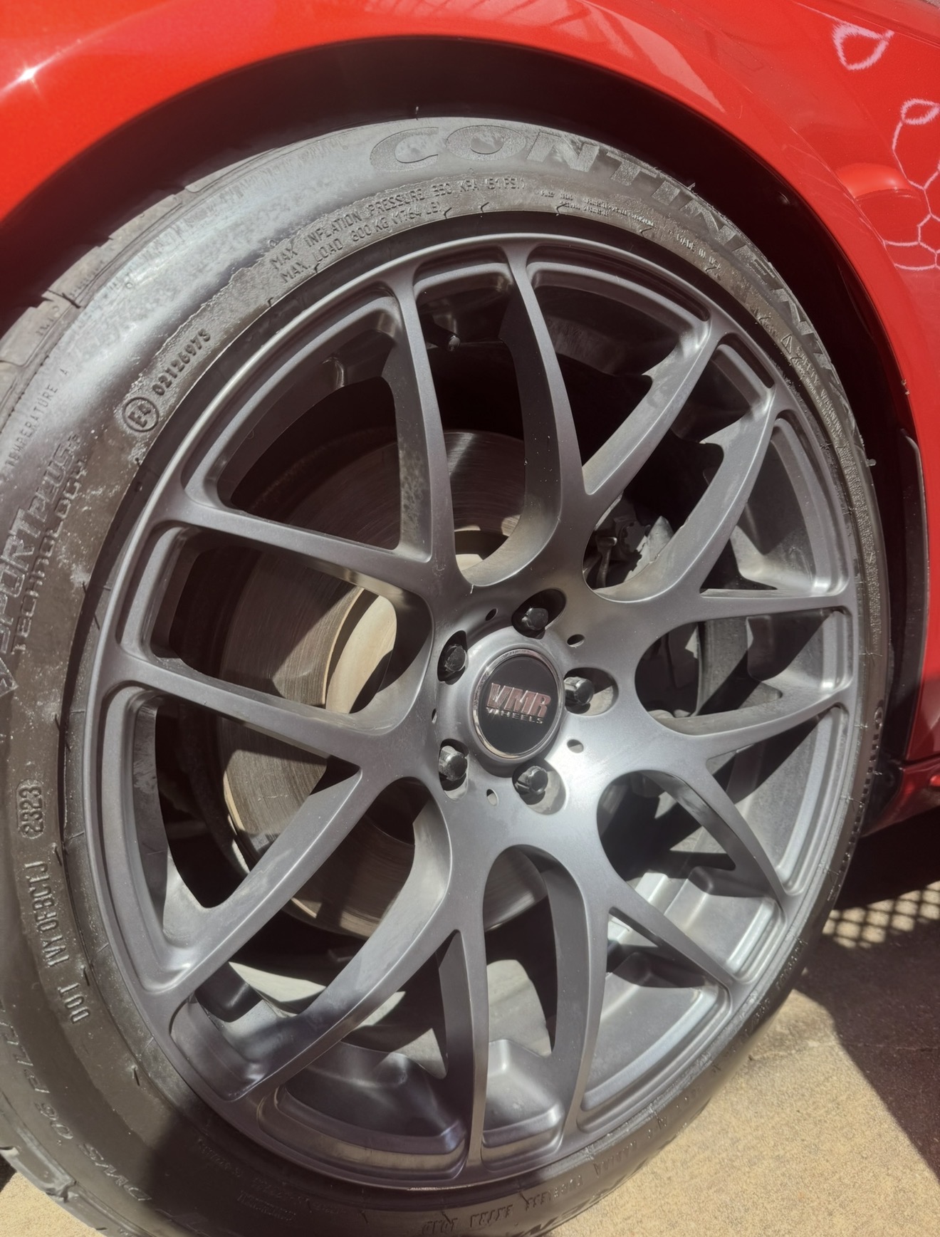 Restored wheel after repair 4
